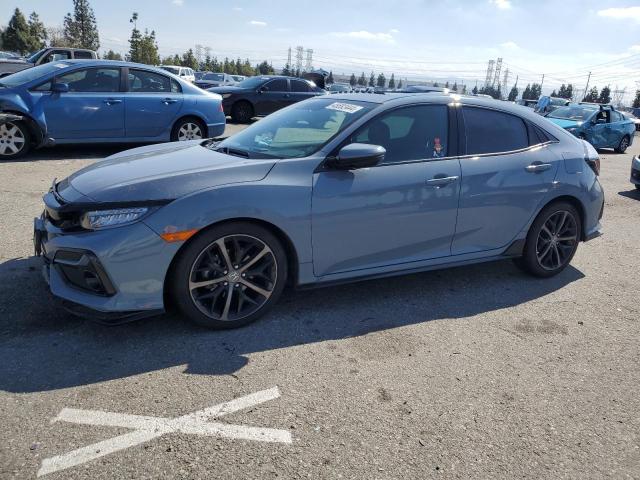 SHHFK7H96LU418714 - 2020 HONDA CIVIC SPORT TOURING GRAY photo 1