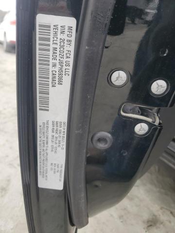 2C3CDZFJ6PH593668 - 2023 DODGE CHALLENGER R/T SCAT PACK BLACK photo 12