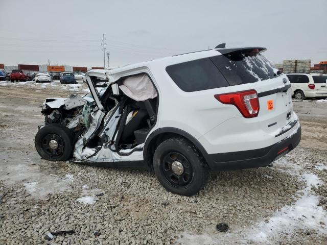 1FM5K8AR0JGB91872 - 2018 FORD EXPLORER POLICE INTERCEPTOR 白色 照片 2