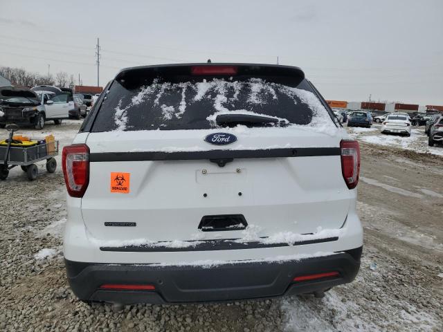 1FM5K8AR0JGB91872 - 2018 FORD EXPLORER POLICE INTERCEPTOR 白色 照片 6
