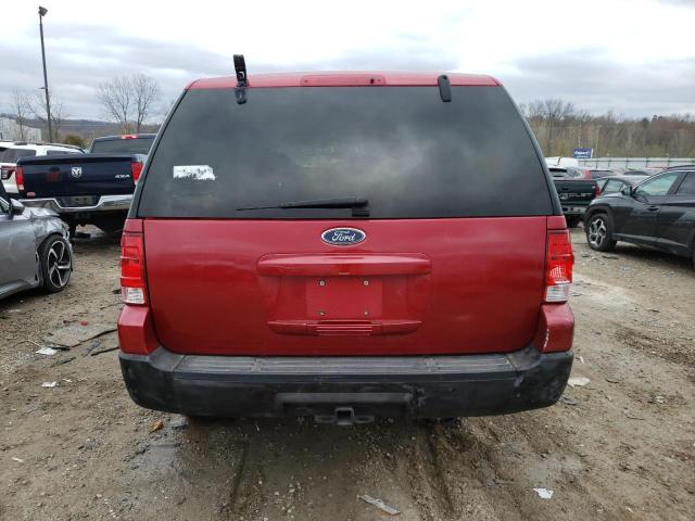 1FMFU16L23LC48903 - 2003 FORD EXPEDITION XLT BURGUNDY photo 6