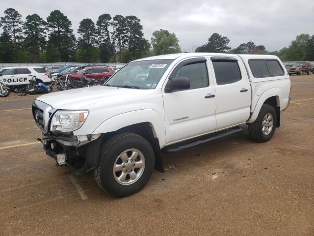 3TMJU62N87M034747 - 2007 TOYOTA TACOMA DOUBLE CAB PRERUNNER WHITE photo 1