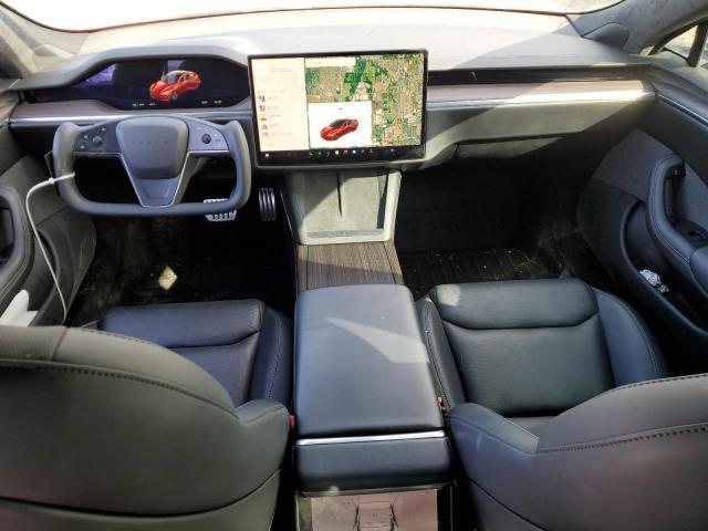 5YJSA1E66MF435931 - 2021 TESLA MODEL S RED photo 8