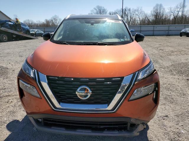 JN8AT3CB8MW208418 - 2021 NISSAN ROGUE SL ORANGE photo 5