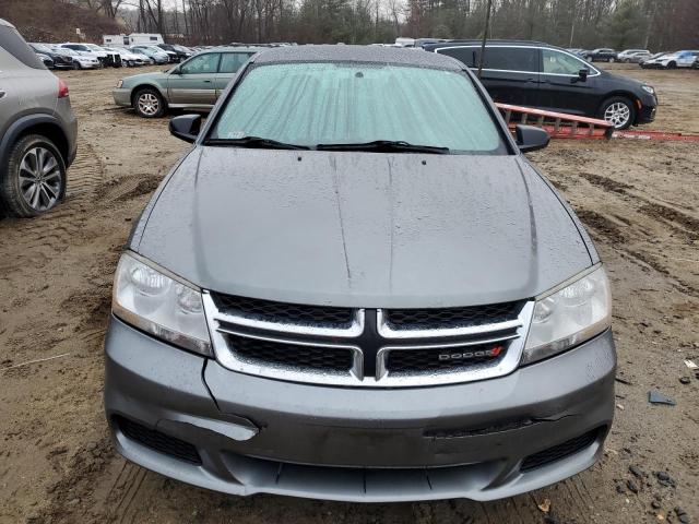 1C3CDZAB0DN536126 - 2013 DODGE AVENGER SE GRAY photo 5