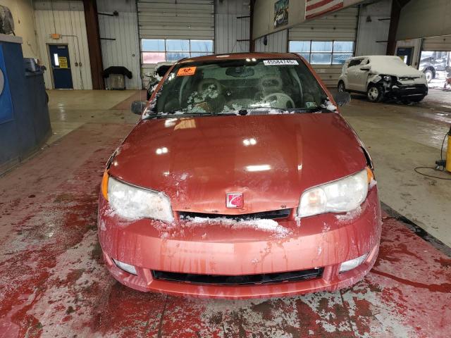 1G8AV12F43Z175844 - 2003 SATURN ION LEVEL 3 ORANGE photo 5