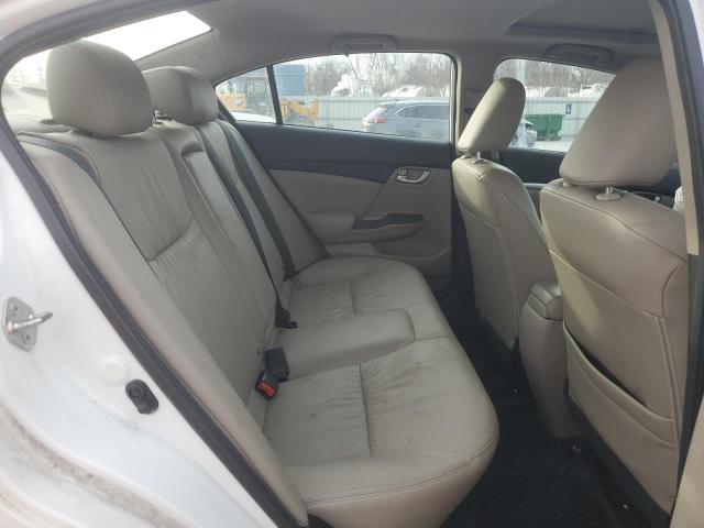 19XFB2F94FE063463 - 2015 HONDA CIVIC EXL თეთრი ფოტო 10