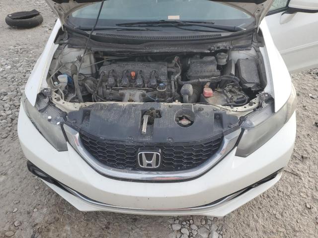19XFB2F94FE063463 - 2015 HONDA CIVIC EXL თეთრი ფოტო 11
