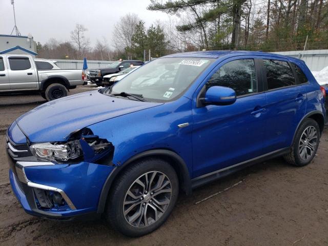 JA4AP3AU3KU020123 - 2019 MITSUBISHI OUTLANDER ES BLUE photo 1