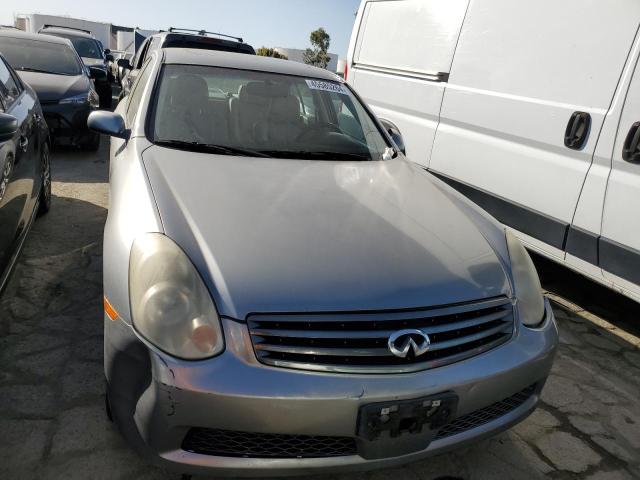 JNKCV51E25M209261 - 2005 INFINITI G35 GRAY photo 5