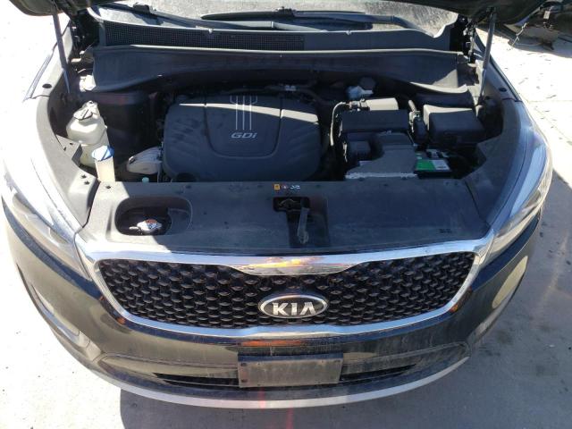 5XYPHDA5XGG001296 - 2016 KIA SORENTO EX BLACK photo 12