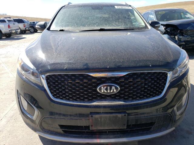 5XYPHDA5XGG001296 - 2016 KIA SORENTO EX BLACK photo 5