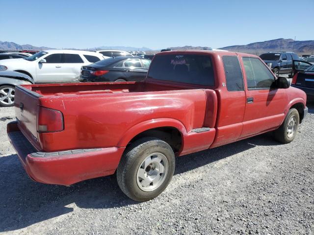 1GTCS195228185829 - 2002 GMC SONOMA RED photo 3