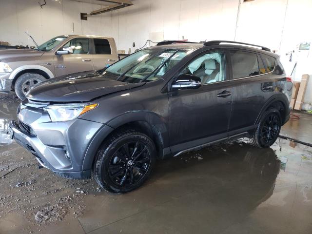 2T3RFREV3JW836722 - 2018 TOYOTA RAV4 ADVENTURE GRAY photo 1