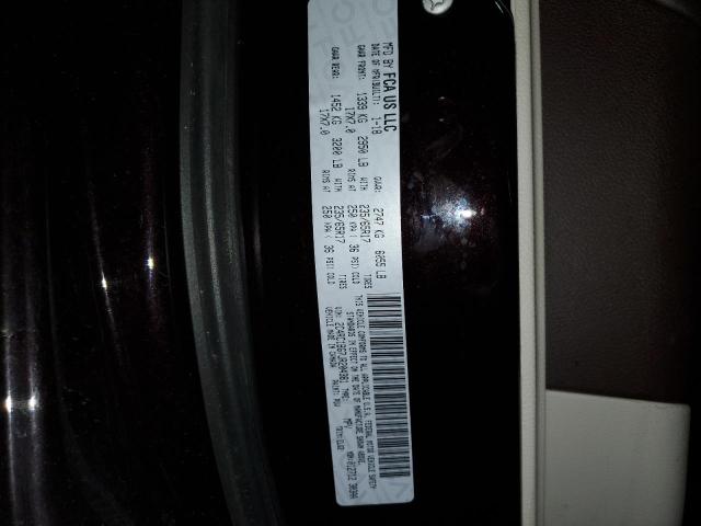 2C4RC1BG7JR204381 - 2018 CHRYSLER PACIFICA TOURING L შავი ფოტო 14