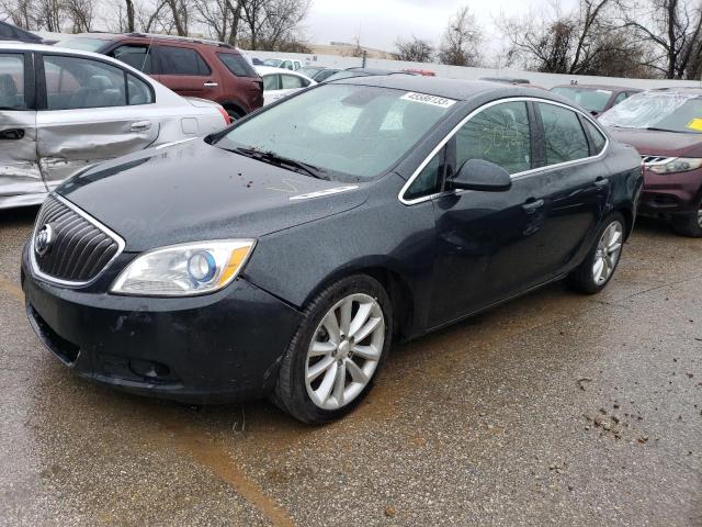 1G4PP5SK4E4151375 - 2014 BUICK VERANO GRAY photo 1