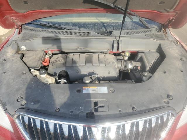 5GAKVCKD5DJ130806 - 2013 BUICK ENCLAVE 红色 照片 12