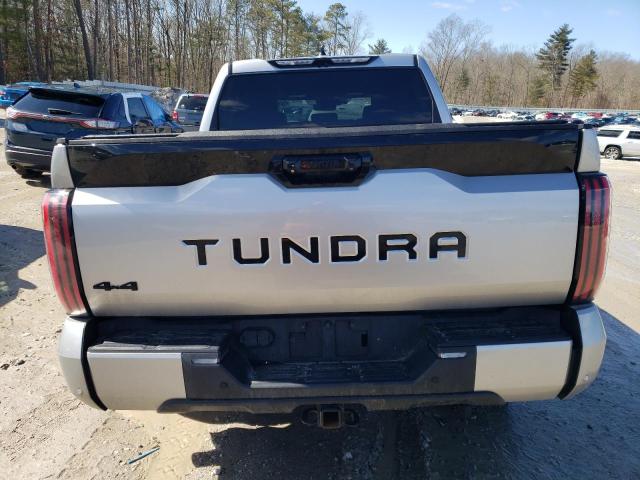 5TFNA5DB3NX028580 - 2022 TOYOTA TUNDRA CREWMAX PLATINUM 银色 照片 6