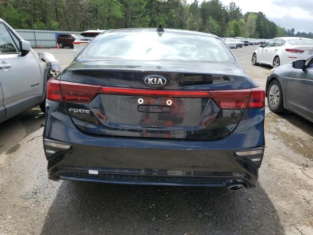 3KPF24AD9KE092765 - 2019 KIA FORTE FE BLACK photo 6