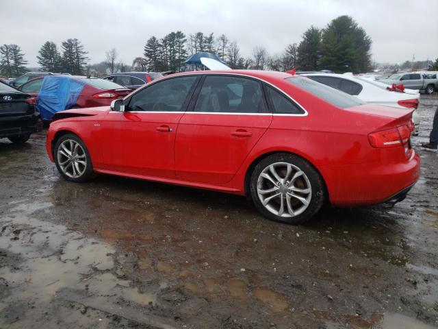 WAUDGAFL8CA062438 - 2012 AUDI S4 PREMIUM PLUS RED photo 2