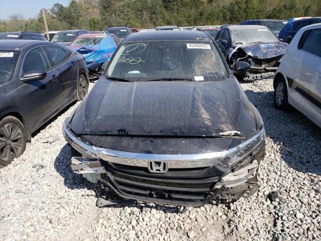 1HGCV3F50JA001908 - 2018 HONDA ACCORD HYBRID EXL BLACK photo 5