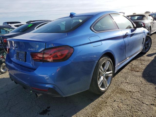 WBA4W9C01LFJ40377 - 2020 BMW 440XI BLUE photo 3