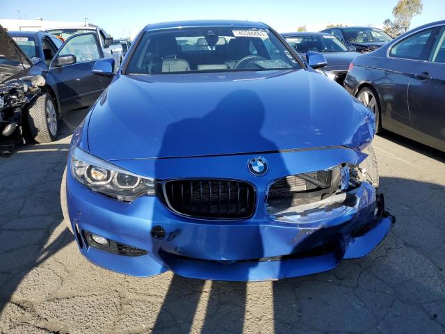 WBA4W9C01LFJ40377 - 2020 BMW 440XI BLUE photo 5