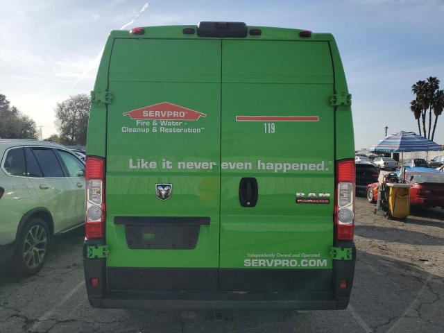 3C6MRVJG3ME519323 - 2021 RAM PROMASTER 3500 HIGH მწვანე ფოტო 6