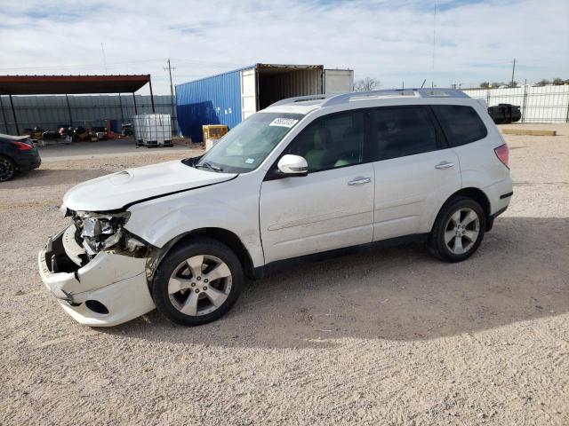 JF2SHGHC7DH404382 - 2013 SUBARU FORESTER TOURING WHITE photo 1