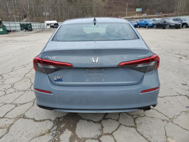 2HGFE2F51RH594697 - 2024 HONDA CIVIC SPORT GRAY photo 6