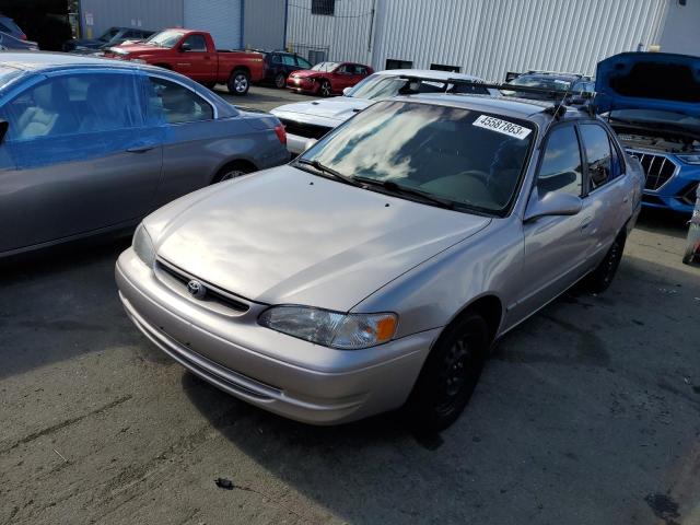 1NXBR12E7XZ212888 - 1999 TOYOTA COROLLA VE GOLD photo 1