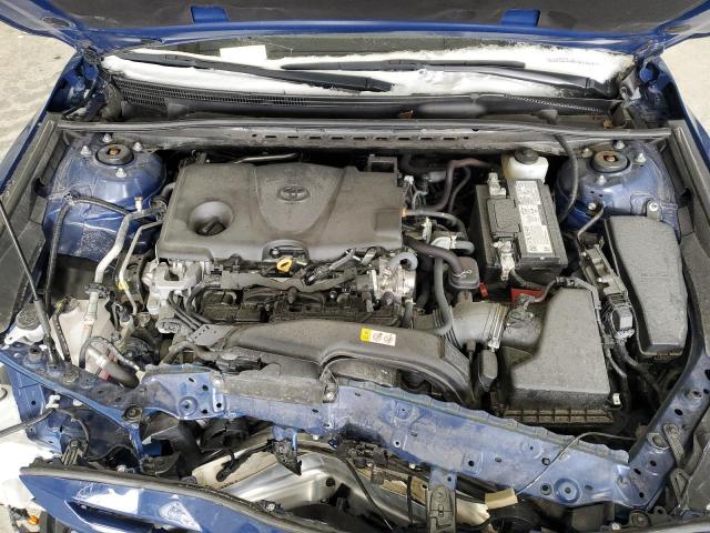 4T1T11BK8PU075218 - 2023 TOYOTA CAMRY SE NIGHT SHADE BLUE photo 11