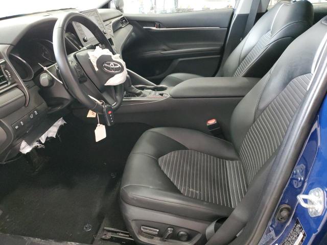 4T1T11BK8PU075218 - 2023 TOYOTA CAMRY SE NIGHT SHADE BLUE photo 7