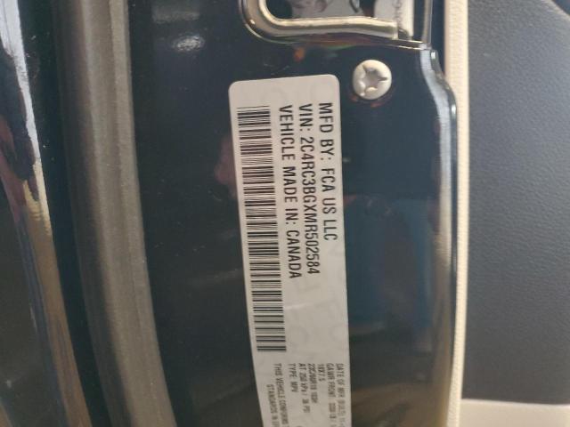 2C4RC3BGXMR502584 - 2021 CHRYSLER PACIFICA TOURING L BLACK photo 13