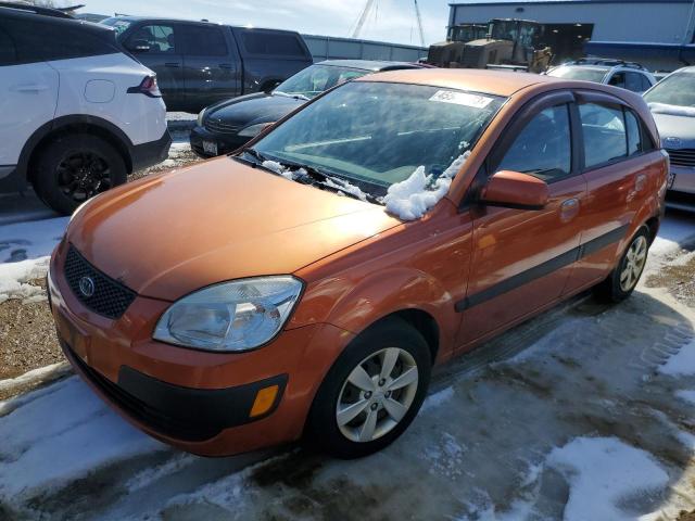 KNADE163386398482 - 2008 KIA RIO 5 SX ORANGE photo 1