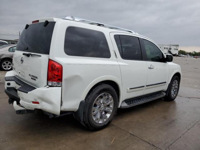 5N1BA0NF1FN603226 - 2015 NISSAN ARMADA PLATINUM WHITE photo 3