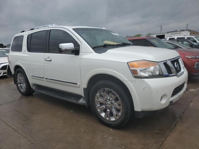 5N1BA0NF1FN603226 - 2015 NISSAN ARMADA PLATINUM WHITE photo 4