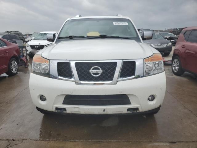 5N1BA0NF1FN603226 - 2015 NISSAN ARMADA PLATINUM WHITE photo 5