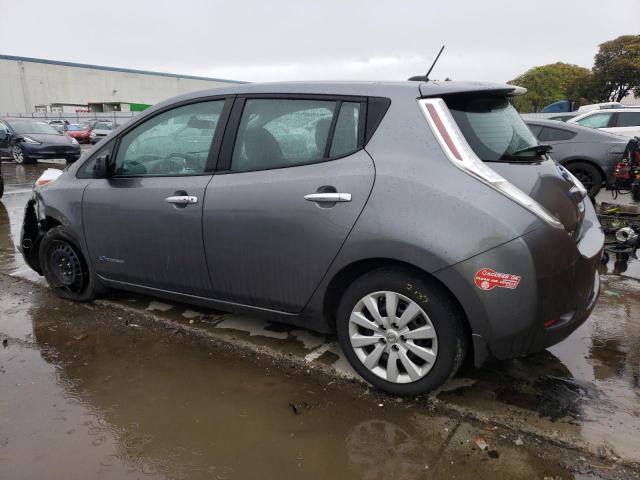 1N4BZ0CP6GC313401 - 2016 NISSAN LEAF SV GRAY photo 2