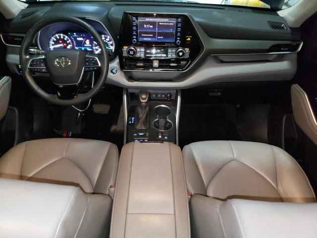 5TDHZRBH4MS555066 - 2021 TOYOTA HIGHLANDER XLE 蓝色 照片 8