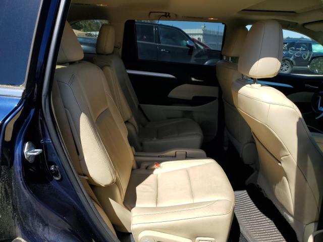 5TDJKRFH4FS175437 - 2015 TOYOTA HIGHLANDER XLE 蓝色 照片 11