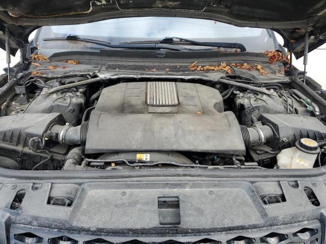 SALWR2PF8GA119370 - 2016 LAND ROVER RANGE ROVE HSE BLACK photo 11