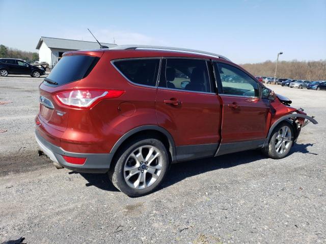 1FMCU9J99EUE48946 - 2014 FORD ESCAPE TITANIUM ORANGE photo 3