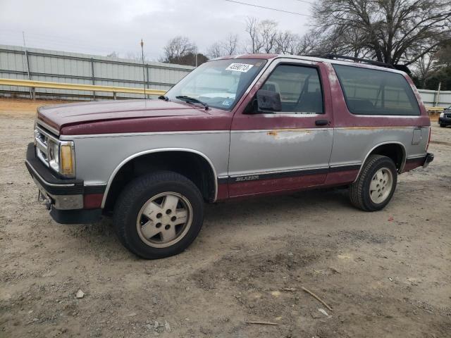 1GNCT18Z0M0117135 - 1991 CHEVROLET BLAZER S10 TWO TONE photo 1