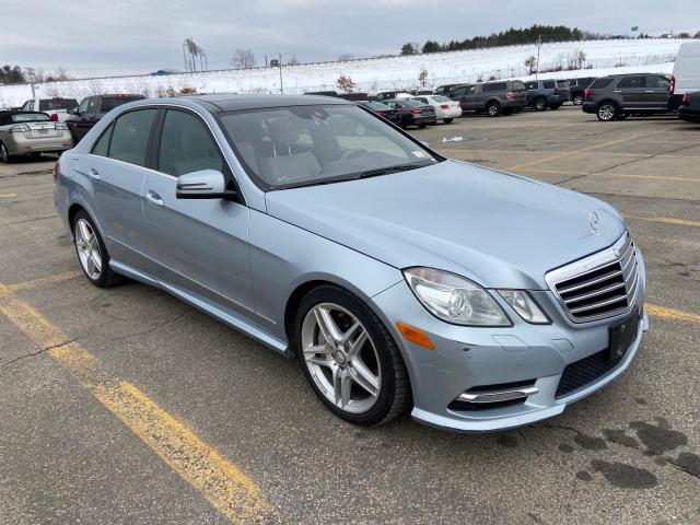 WDDHF9BB7DA734998 - 2013 MERCEDES-BENZ E 550 4MATIC SILVER photo 1