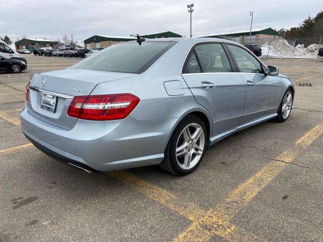 WDDHF9BB7DA734998 - 2013 MERCEDES-BENZ E 550 4MATIC SILVER photo 4