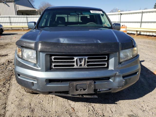 2HJYK16497H527128 - 2007 HONDA RIDGELINE RTS GRAY photo 5