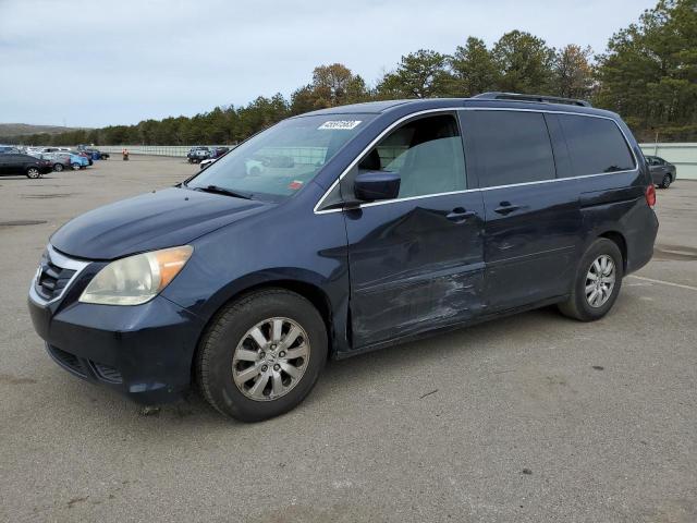 5FNRL38678B060461 - 2008 HONDA ODYSSEY EXL BLUE photo 1