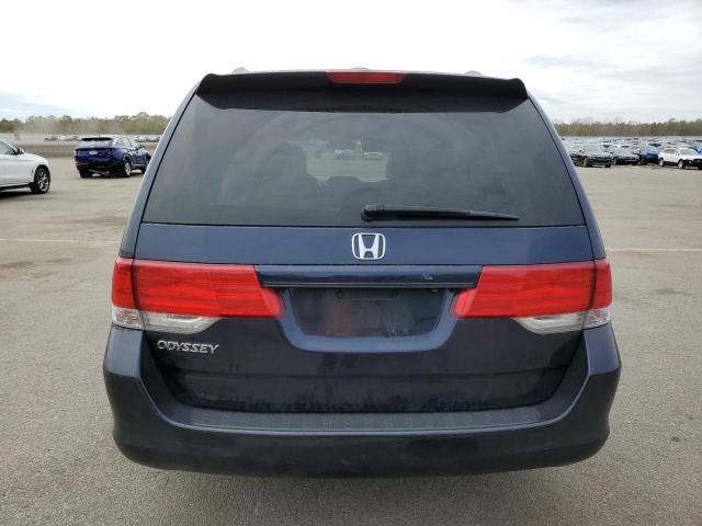 5FNRL38678B060461 - 2008 HONDA ODYSSEY EXL BLUE photo 6