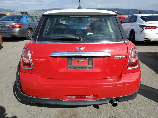 WMWSU3C54DT684221 - 2013 MINI COOPER RED photo 6